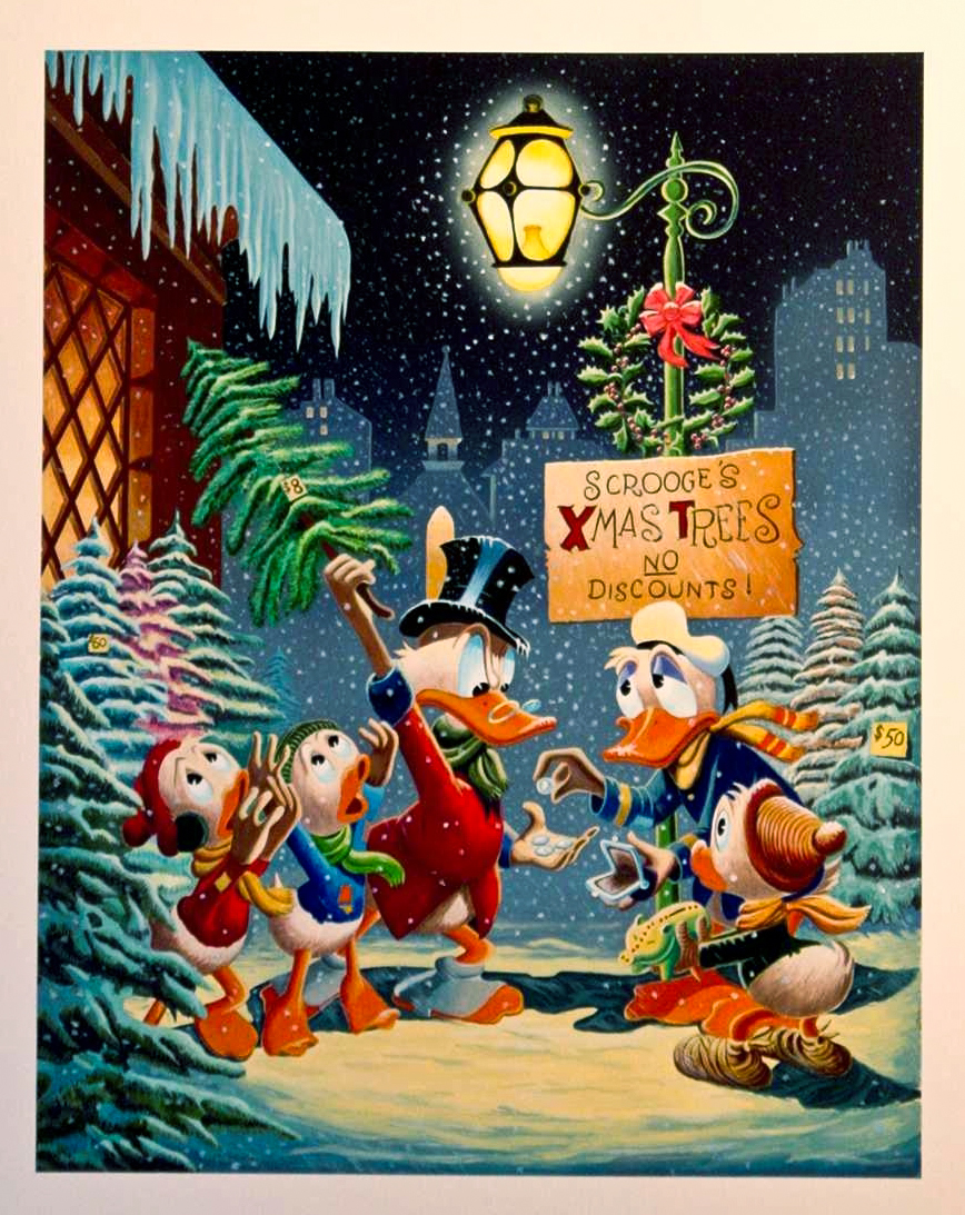 Christmas Composition Carl Barks/Gil